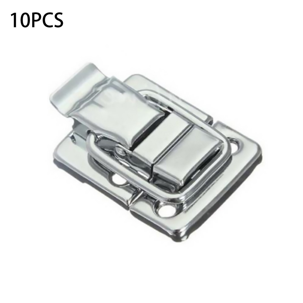 10x DIY Fastener Toggle Latch Catch Chest Case Suitcase Chests Trunk Lock Boxes