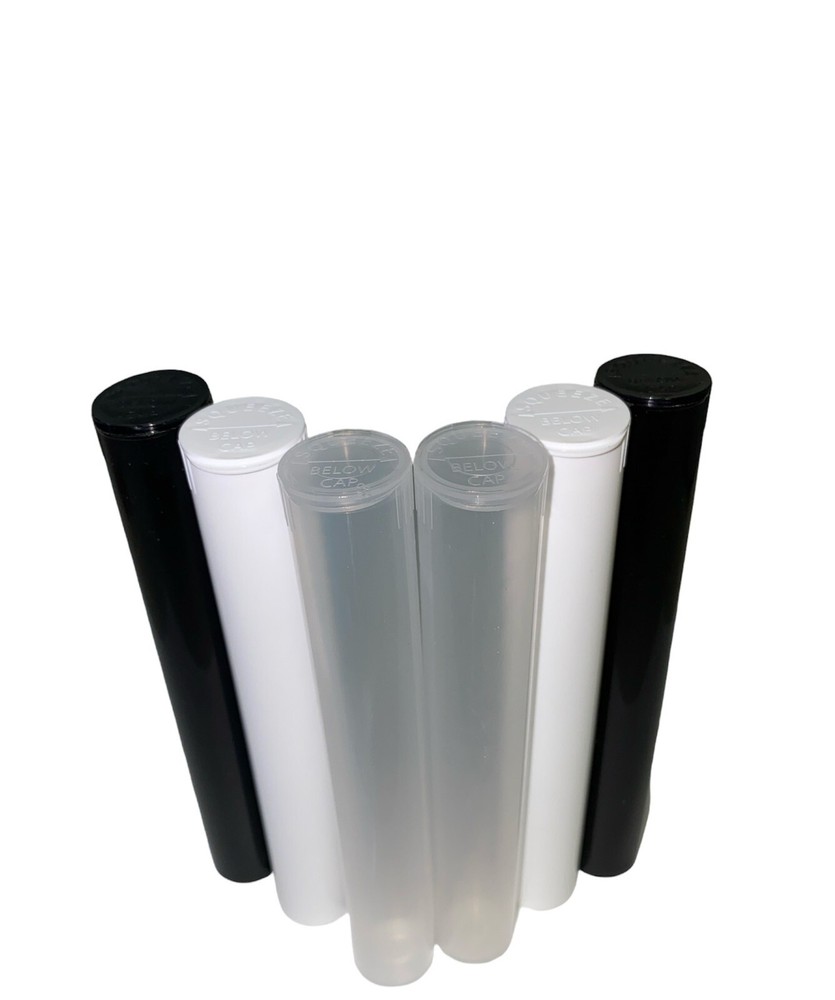116MM Pre-Roll Tubes | Clear | Container for King Size - 500 Box