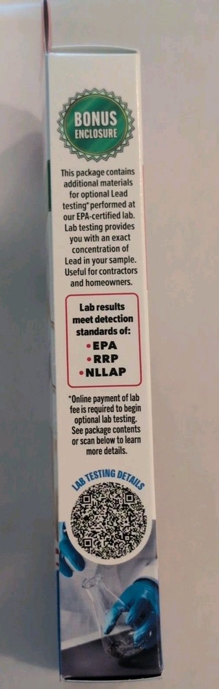 ® Lead in Solids Combo Test Kit – 10 DIY Swabs + Optional Testing at our EPA ...
