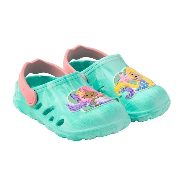 Member's Mark Toddler Girls Water-Friendly Clog Size 11 Mermaid