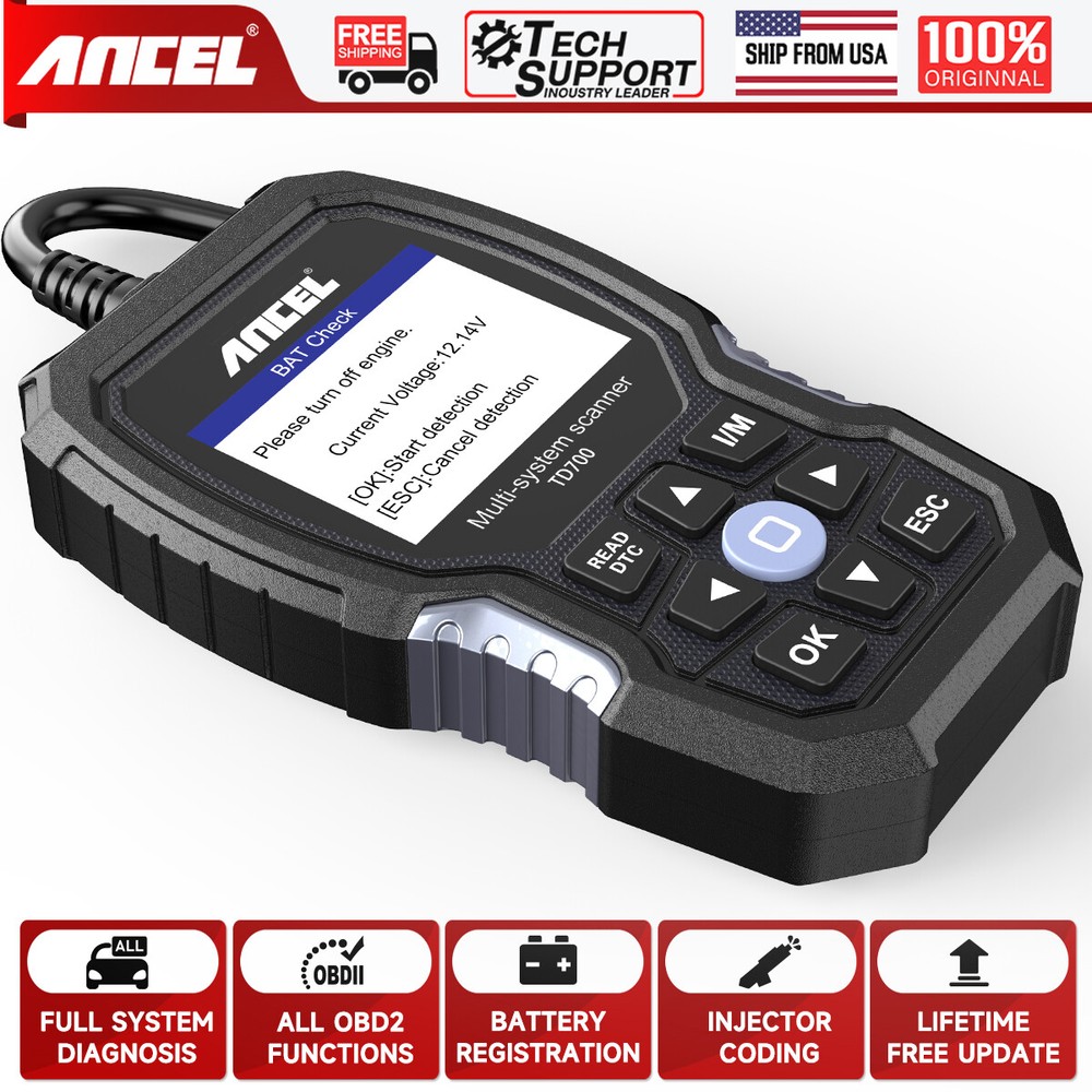 Fit For Toyota Automotive Full System Diagnostic Tool Scanner OBD2 Code Reader