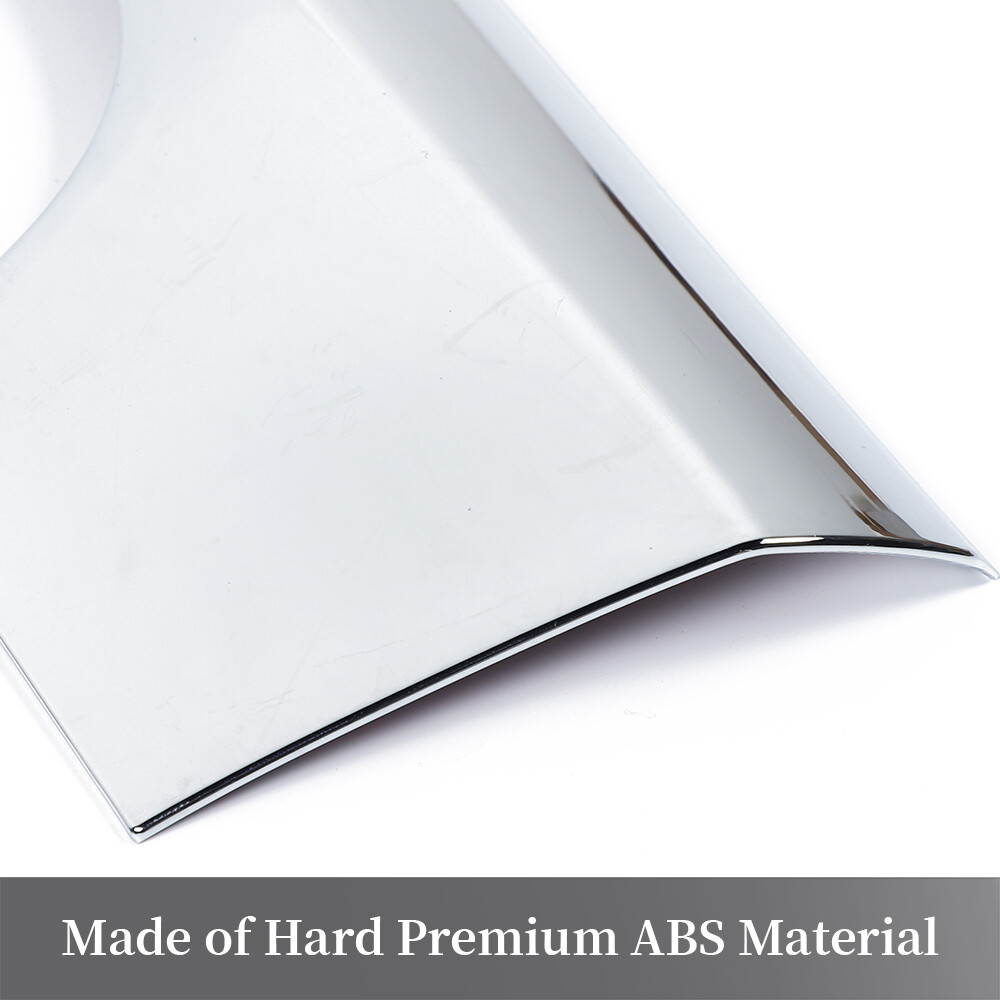 Center Console Front Cup Holder Side Panel Trim for Dodge RAM 1500 10-17 Chrome