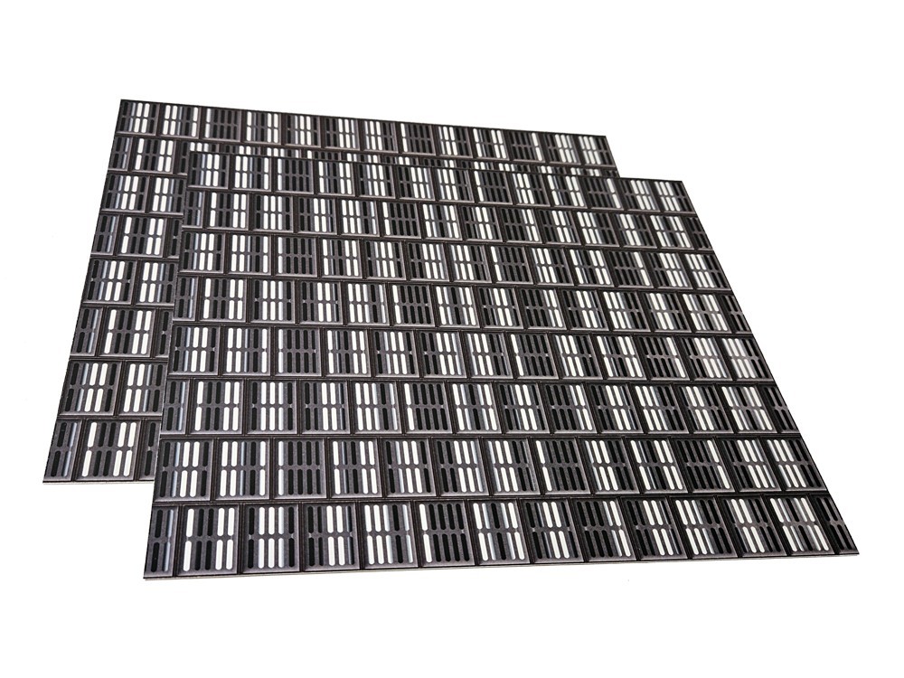 Imperial Grated Floor Panel 2 pack Diorama Base Star Wars Kenner Hasbro TVC
