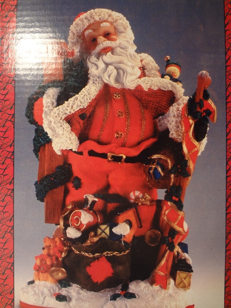 Whimsical Santa Figurine 10.5"- 11"