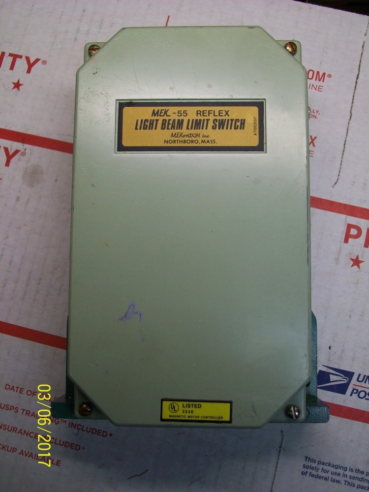 MEKONTROL MEK-55 REFLEX LIGHT BEAM LIMIT SWITCH
