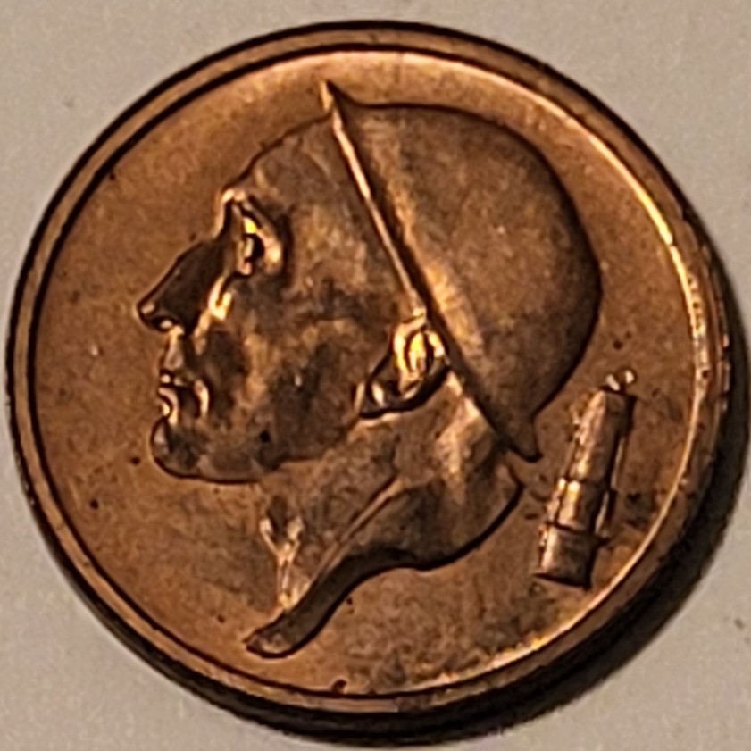 Belgium 1957 20 Centimes Coin
