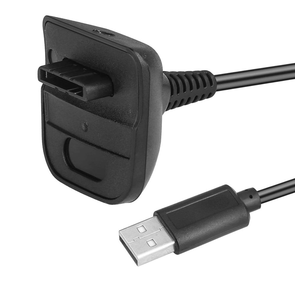 USB Charger Cable for Xbox 360 Wireless Controller 5.91ft Length Magnetic Design