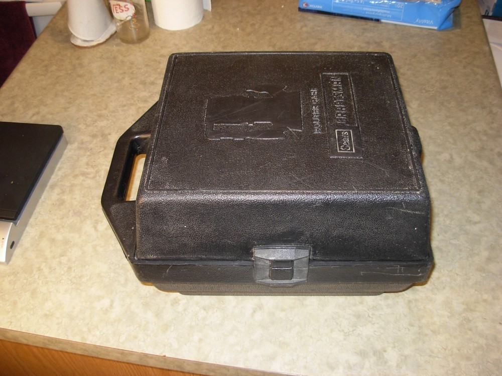 Vintage Sears Craftsman Router (Empty Case Only) Model 9-14701