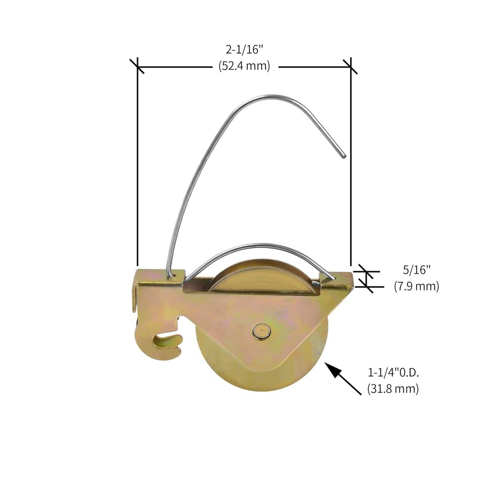2-Pack Sliding Screen Door Rollers - Compatible with KDEX20 Series KD Screen ...