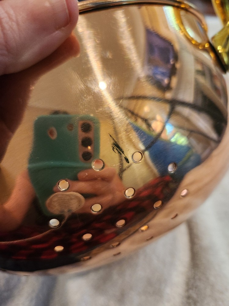 Galley & Fen Copper Colander, NWT* Please See Description