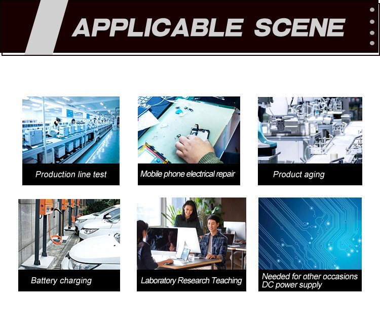 Adjustable 0~30V 0~10A DC Power Supply Lab Variable Regulated Bench Switching