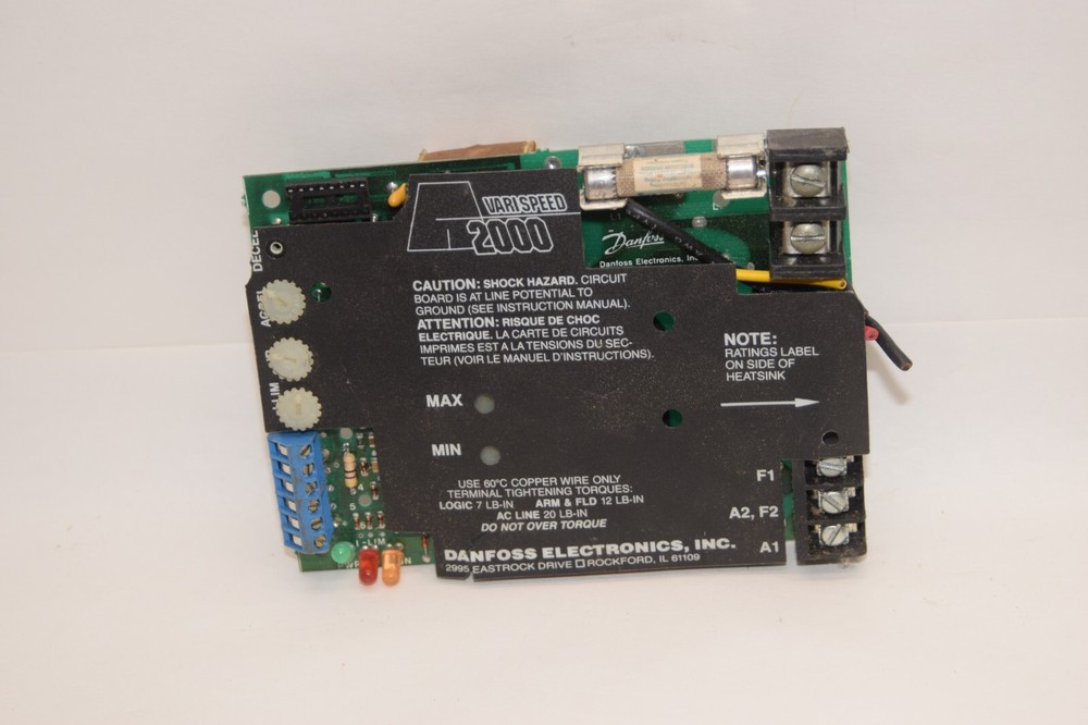 DANFOSS ELECTRONICS A2000 Varispeed Control Board