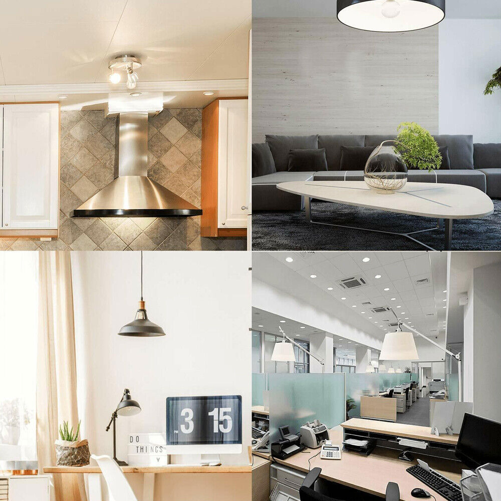 8 Pack E26/E27 Light Socket Extender 4.5 Inch Extension Adjustable Vertical 90°