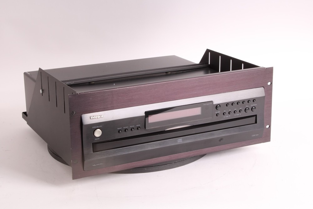 Integra CDC-3.4 Compact 6 Disc Carousel Changer W/ Middle Atlantic CDC3.4 Rack