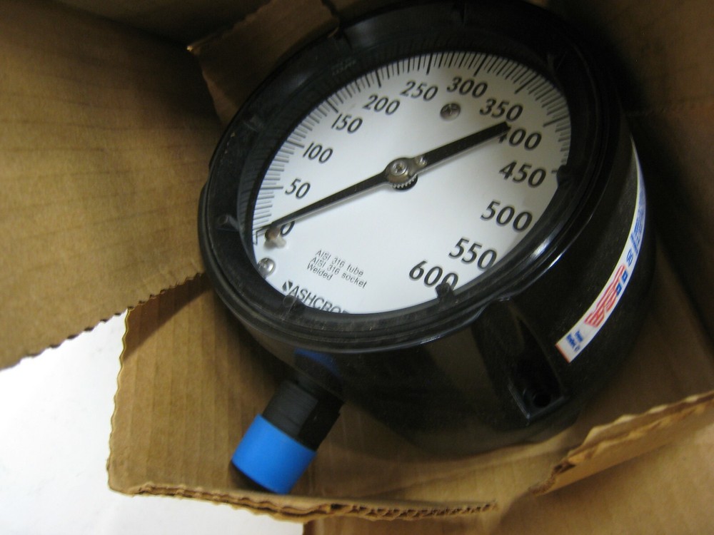 Ashcroft 1279ss-600 Pressure Gauge