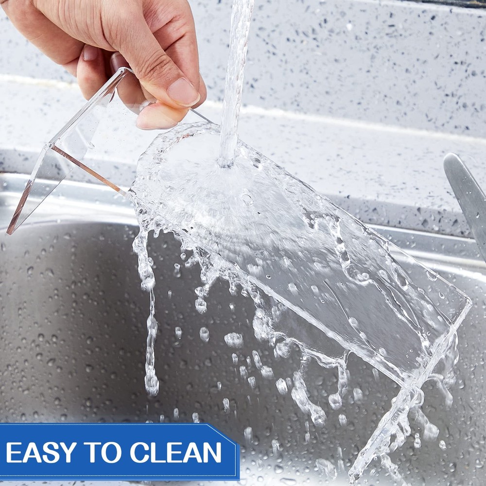 36 Pcs Acrylic Risers Large and Medium Acrylic Risers for Display Clear Displ...