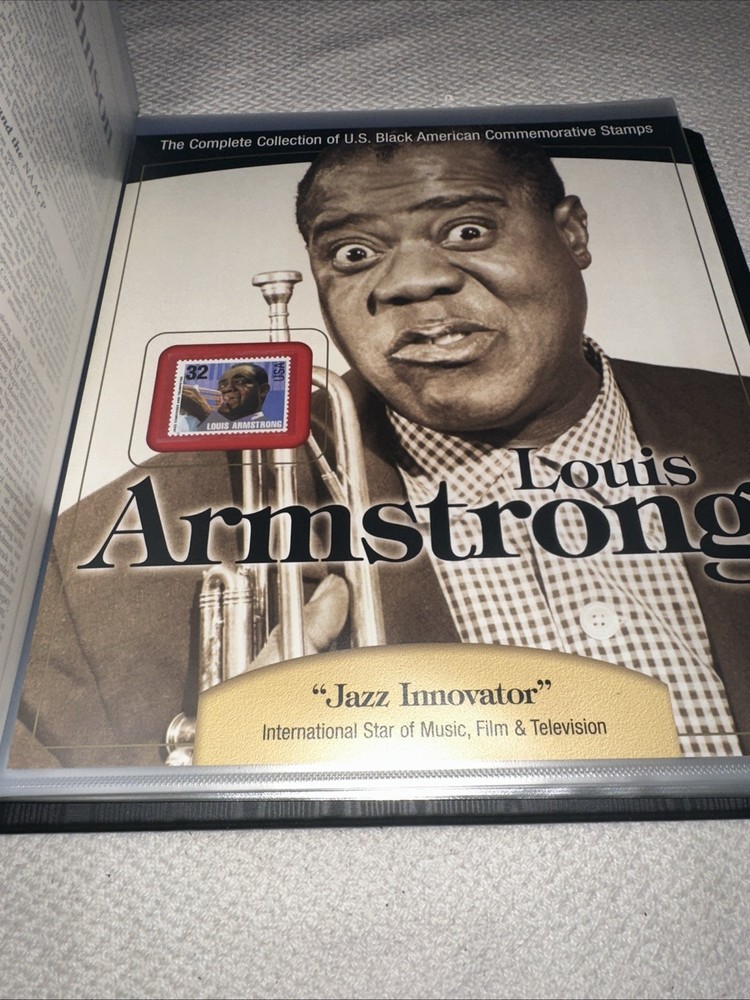 The Black Heritage Commemorative Society Stamp Biography Collection 61 Stamps