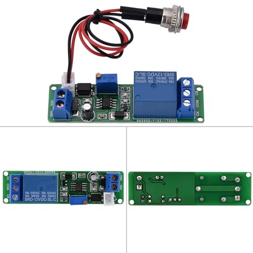 Dc 12v Timer Switch, Time Delay Relay, 1~10sec for Timer Operating Equipment