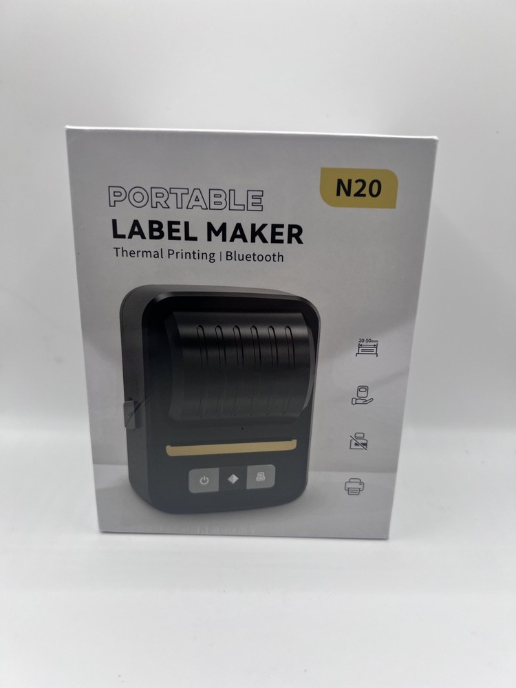 Label Maker Machine with Tape, Bluetooth Label Makers, Portable Thermal Label