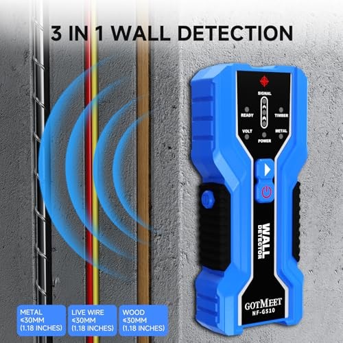 Stud Finder – Electronic Stud Detector with Smart Sensor, 3-in-1 Wall Scanner