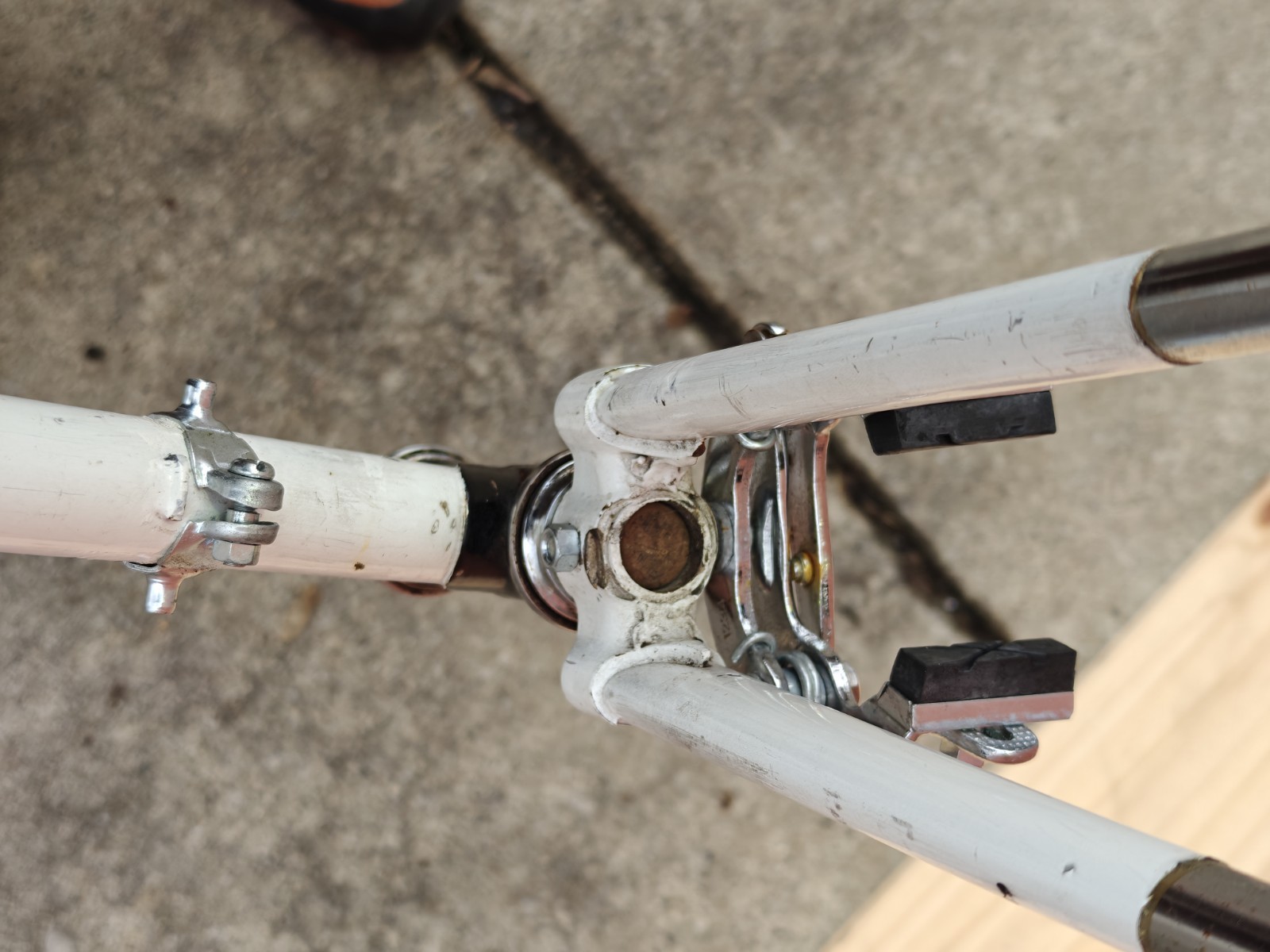 Peugeot PX-10 Vintage Bicycle Frame / Partial Bicycle 54/55cm