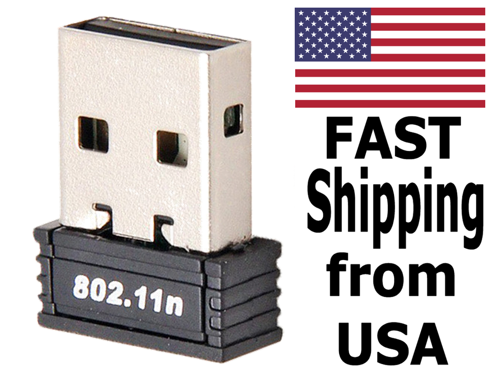 USB Wifi Adapter Receiver Dongle | Sleek & Slim Fit