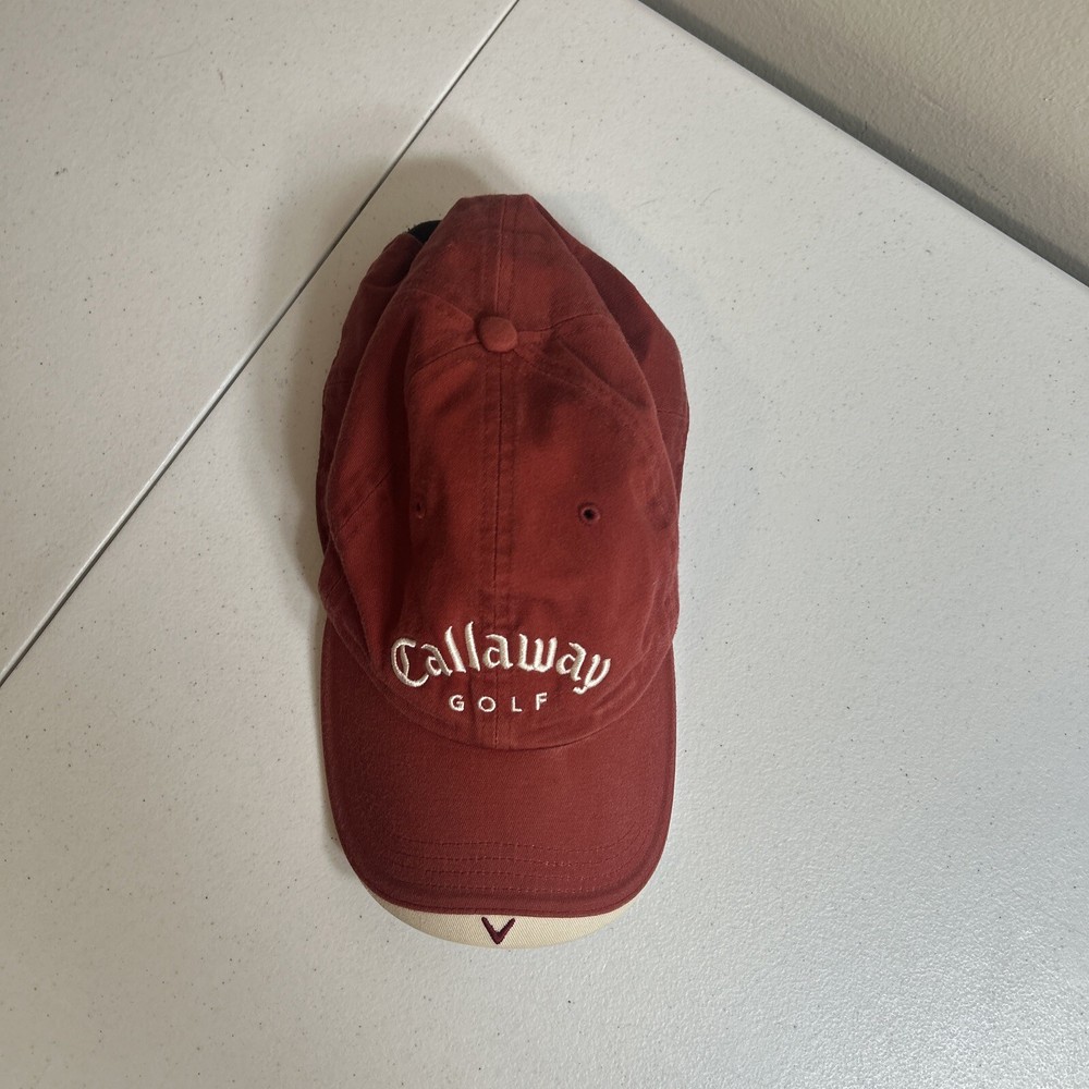 Callaway Golf Adjustable Strap Red Hat