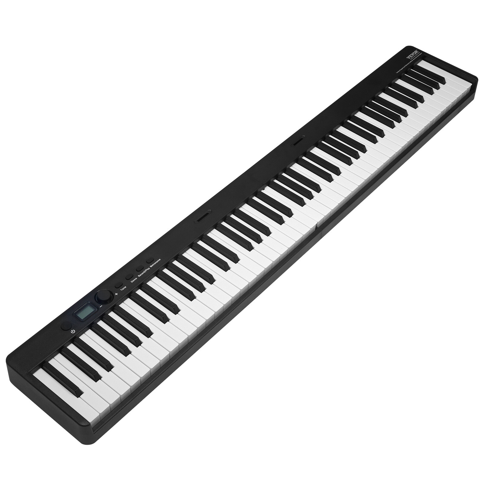 VEVOR 88 Key Folding Digital Piano Portable Keyboard Bluetooth MIDI with Stand