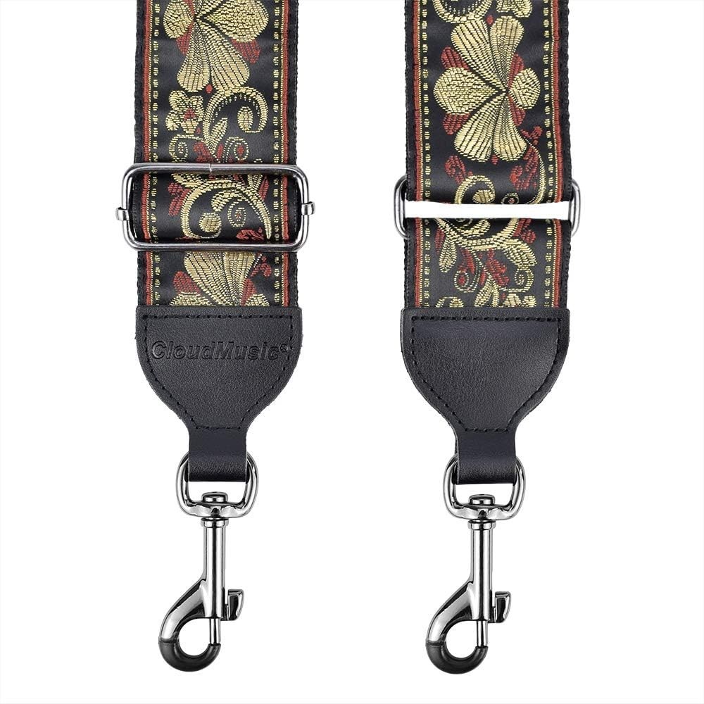 Unique Jacquard Banjo Strap for Musical Instruments