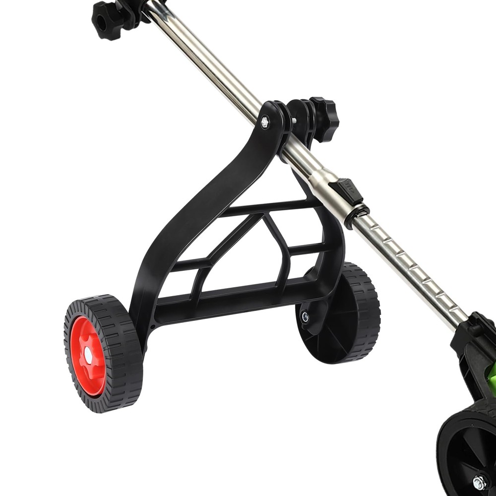 String Trimmer Support Wheel Walk Behind Auxiliary Wheel Adjustable Hight