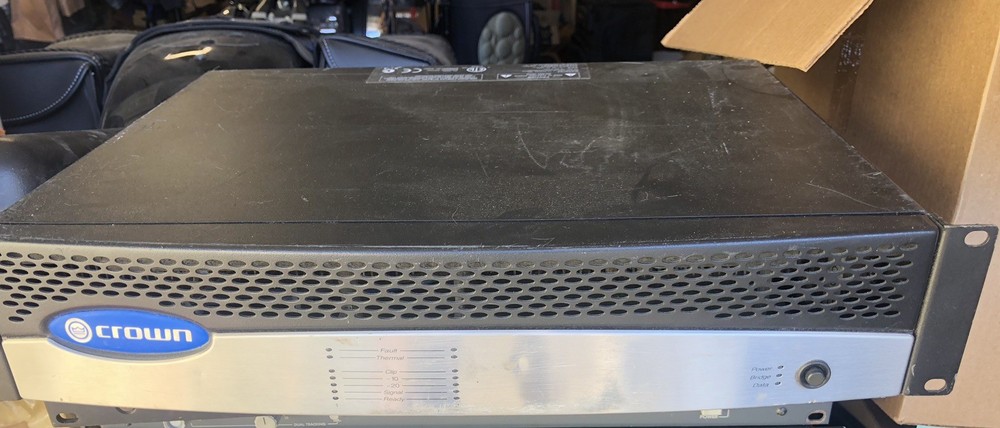 Crown Amplifier Ul6500 Untested As Is