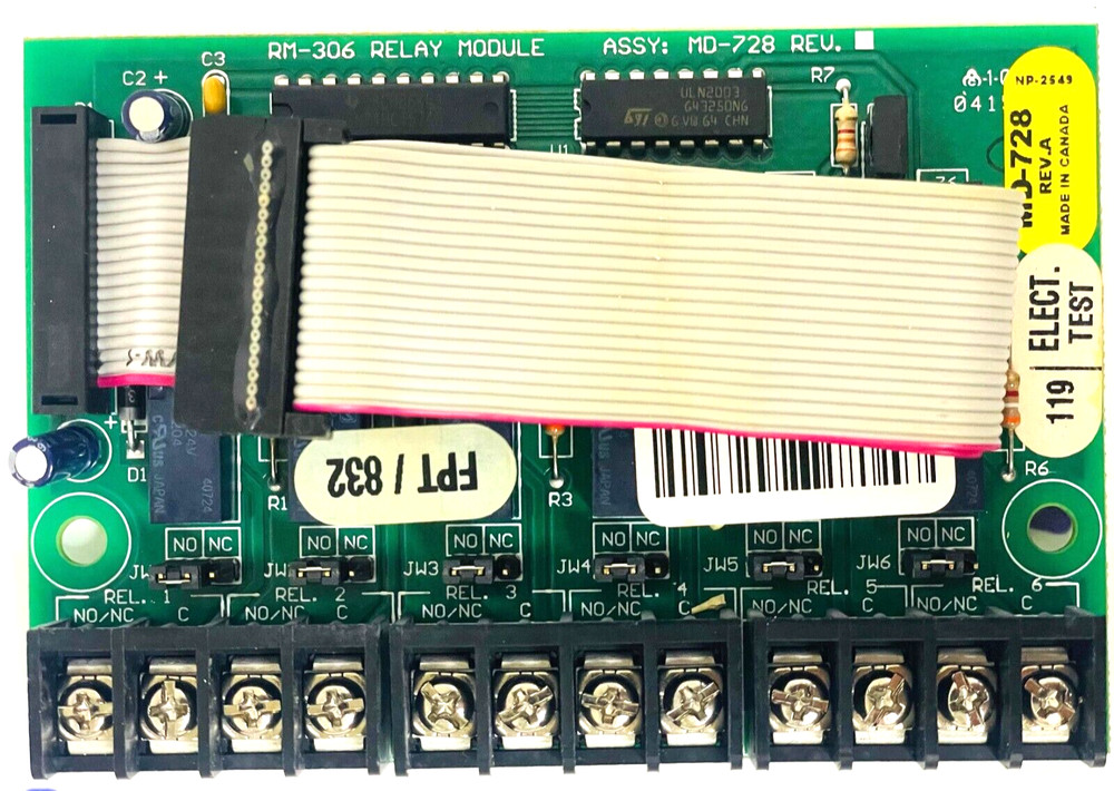 SIEMENS TRM-306 Relay Adder Module 500-837022