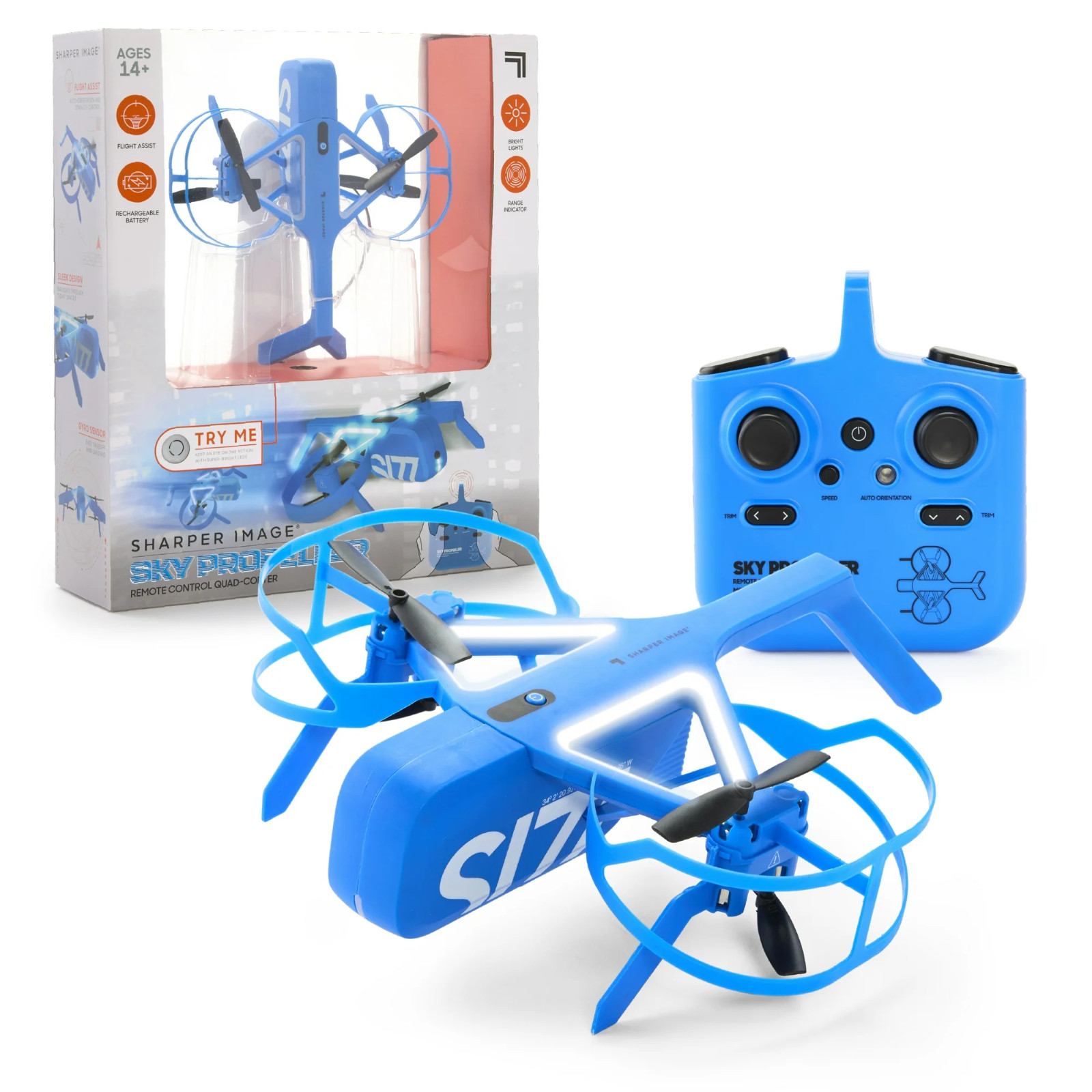 Sky Propeller RC Remote Control Compact Mini Drone LED For Kids Beginners Adults