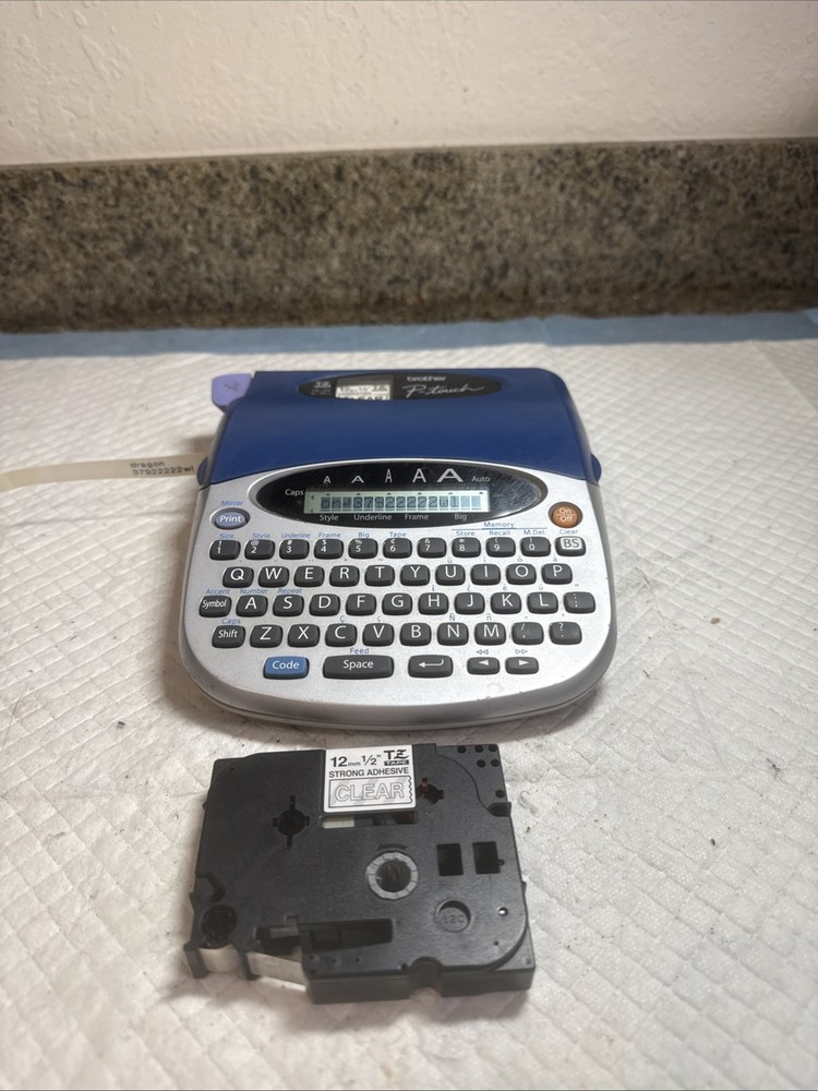 Electronic Brother P-Touch PT-1750 Labeling System Thermal Maker Printer