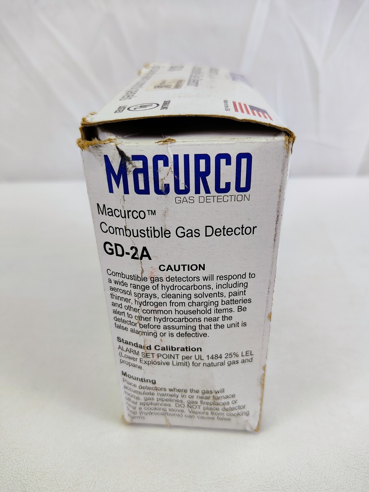 Macurco GD-2A Security Series Combustible/Heating Gas Detector Used