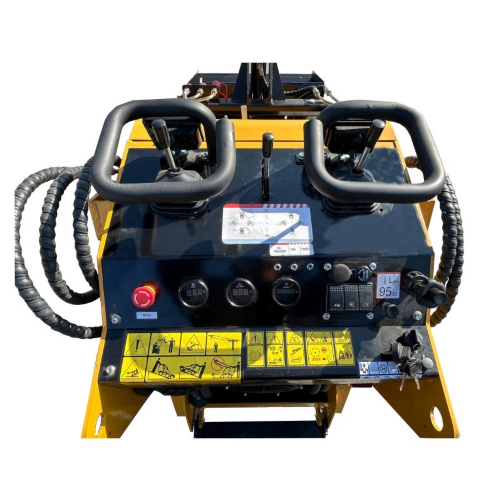 AGT Mini Skid Steer Loader Crawler Track with 24HP RATO Engine