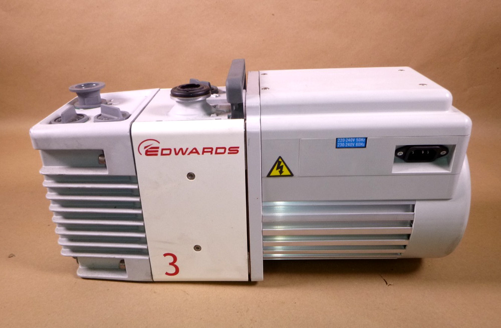 Edwards RV3 Rotary Vane Vacuum Pump (Missing The Mounting Base) Single Phase