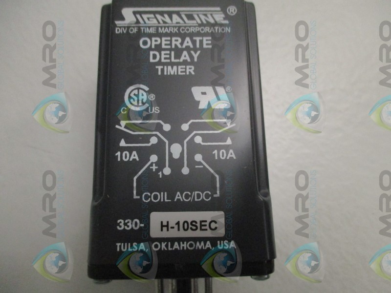 TIME MARK 330-H-10 OPERATE DELAY TIMER 10SEC NSMP