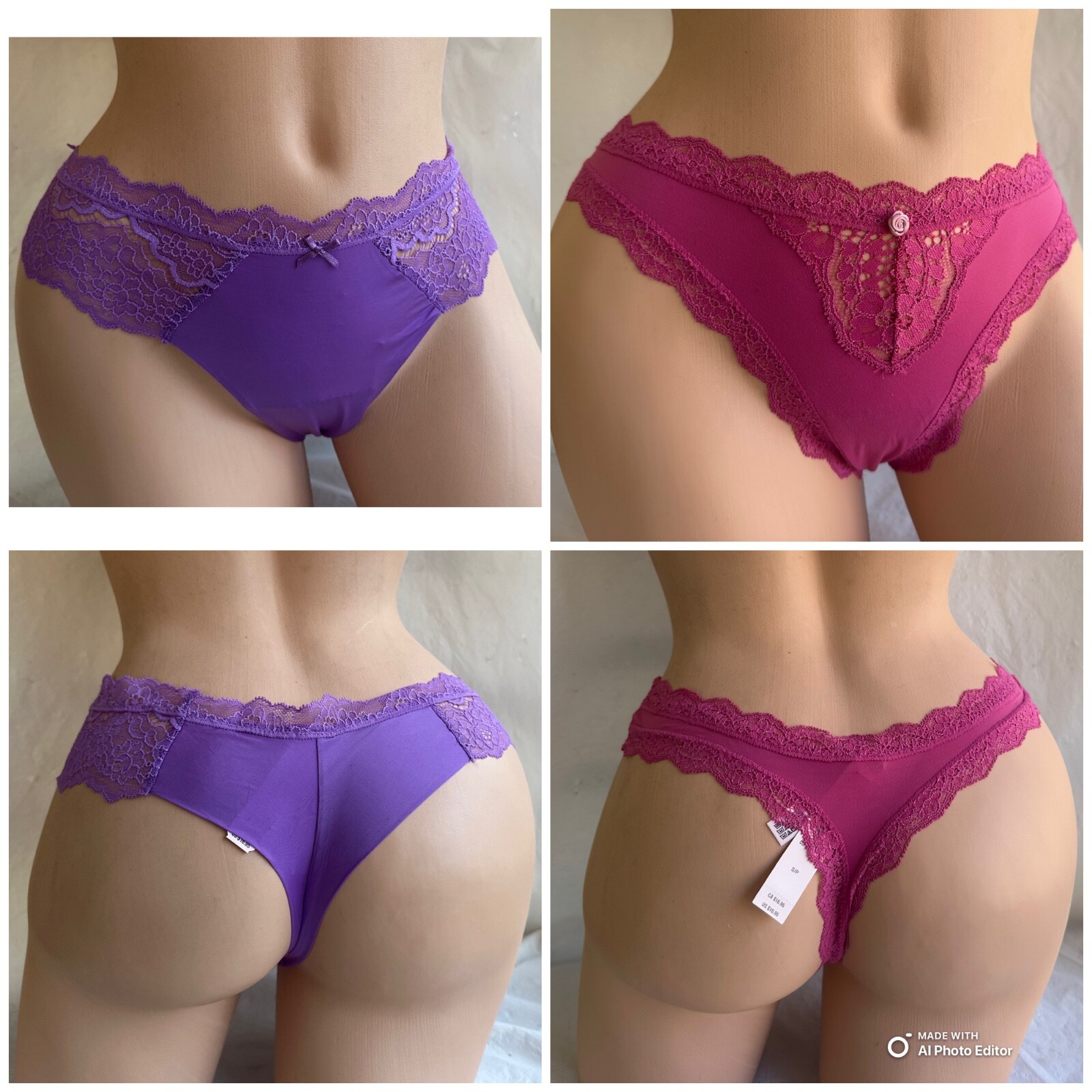 Victoria’s Secret Dream Angels Thong Panties Small & Medium