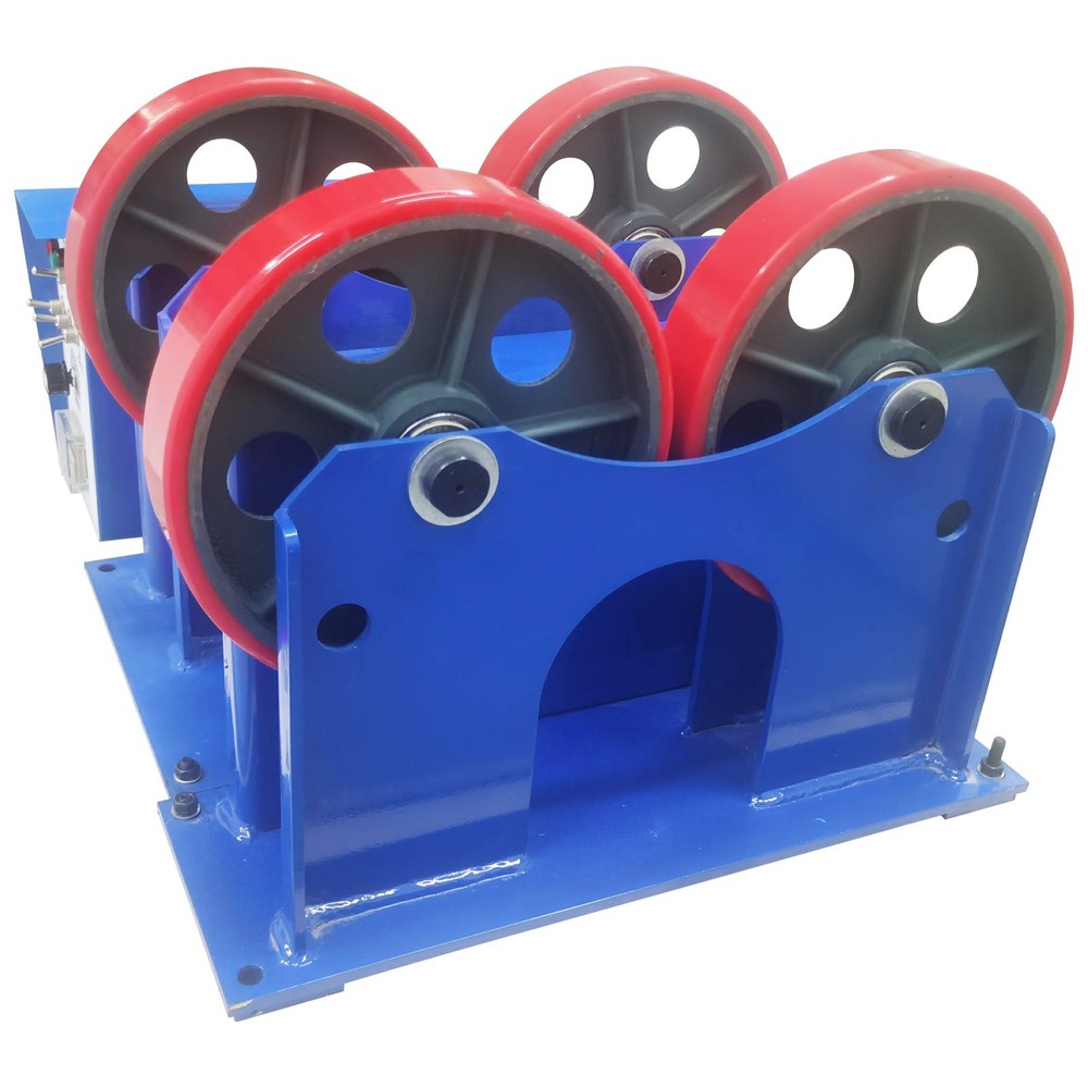 2200lbs Timer-Controlled Welding Turning Roller Welding Rotator 0.79''~31.5''