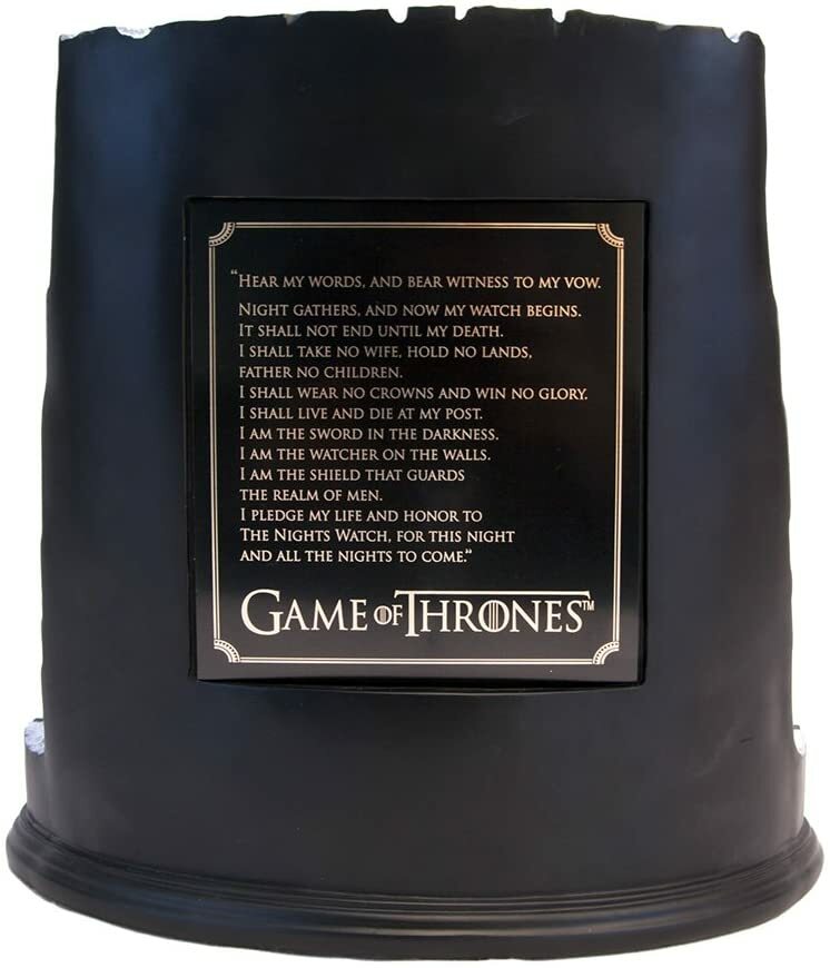 Factory Entertainment Game of Thrones Castle Black Sculpture-New In Box