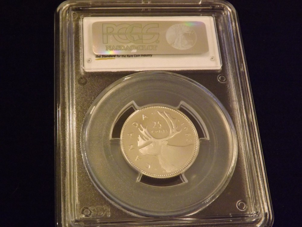 1983 25C Canada PCGS PR 69