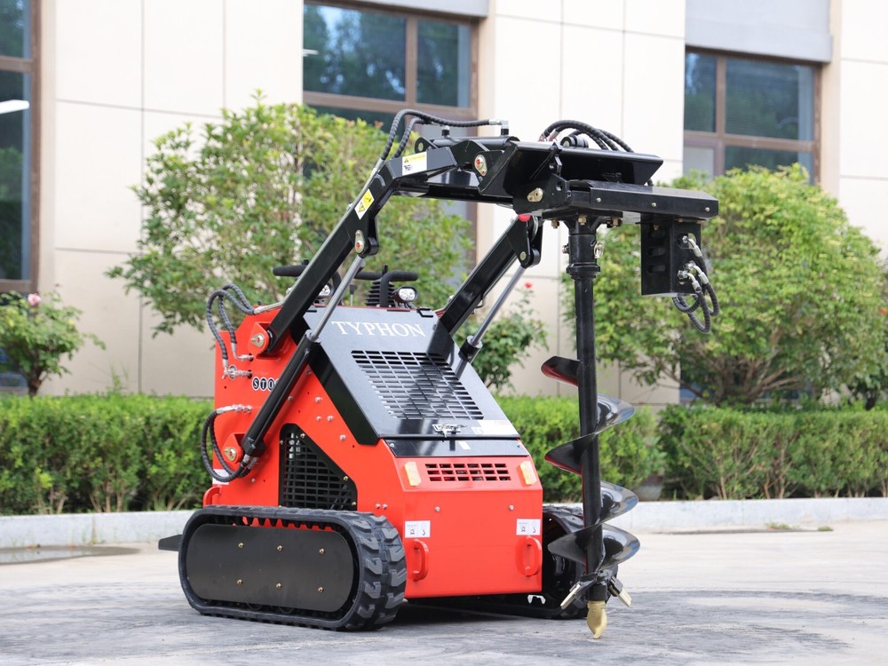 Auger Attachment mini skid steer loader attachments for TYPHON STOMP skidsteer\