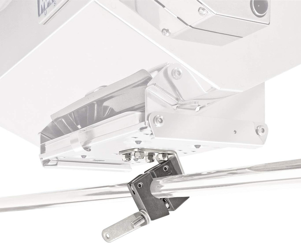 T10-380 Single Mount for Rectangular Grill and Fillet Table round Rail Mount |