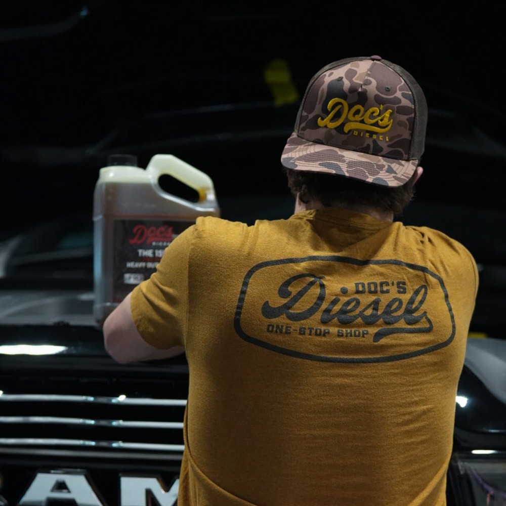 Doc's Diesel Camo Trucker Hat