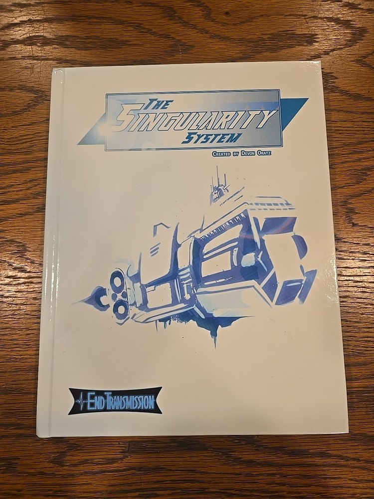 The Singularity System Devon Oratz 2013 Roleplay RPG