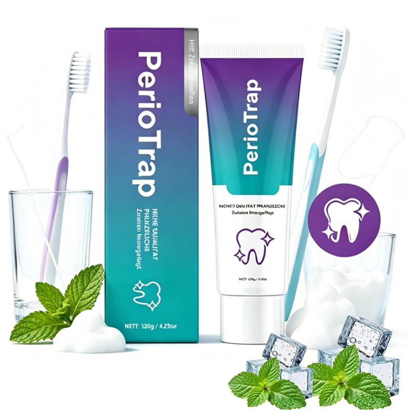 PerioTrap Mint Flavor Gum Toothpaste Cleaning Toothpaste Sensitive Teeth 120g