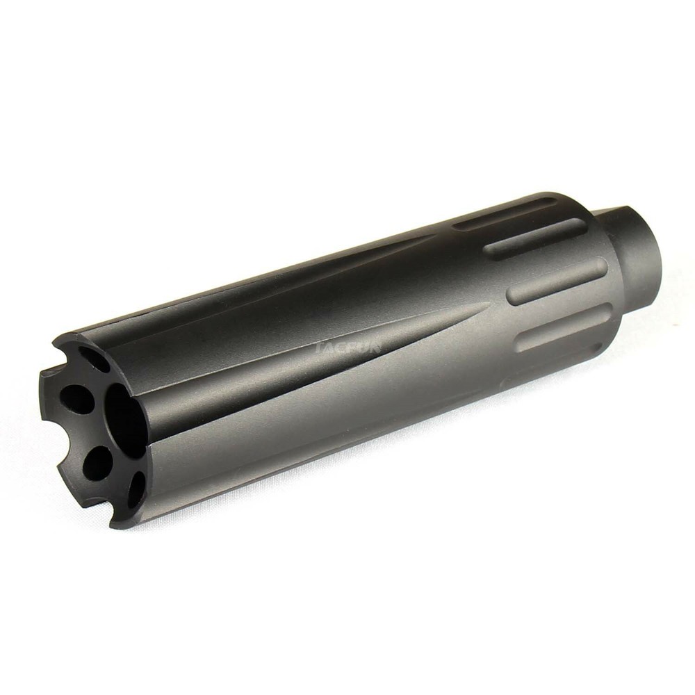 4.5" Extra Long Linear Compensator Muzzle Brake 1/2x28 TPI for 9mm