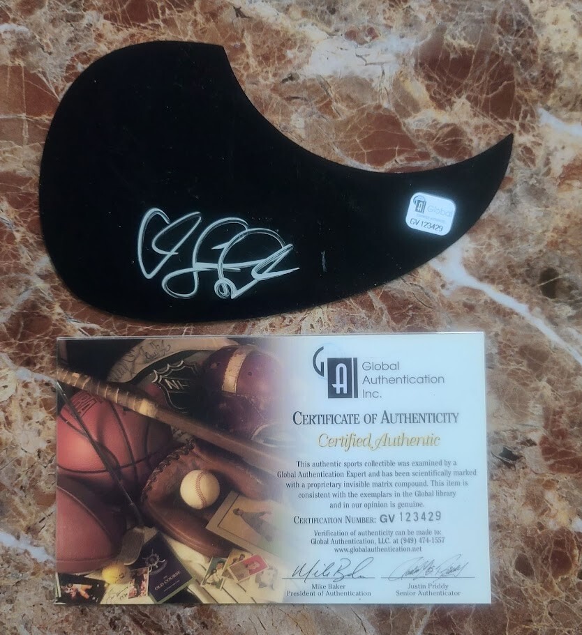 Lisa Loeb Autographed Signed pickguard pick guard w/COA