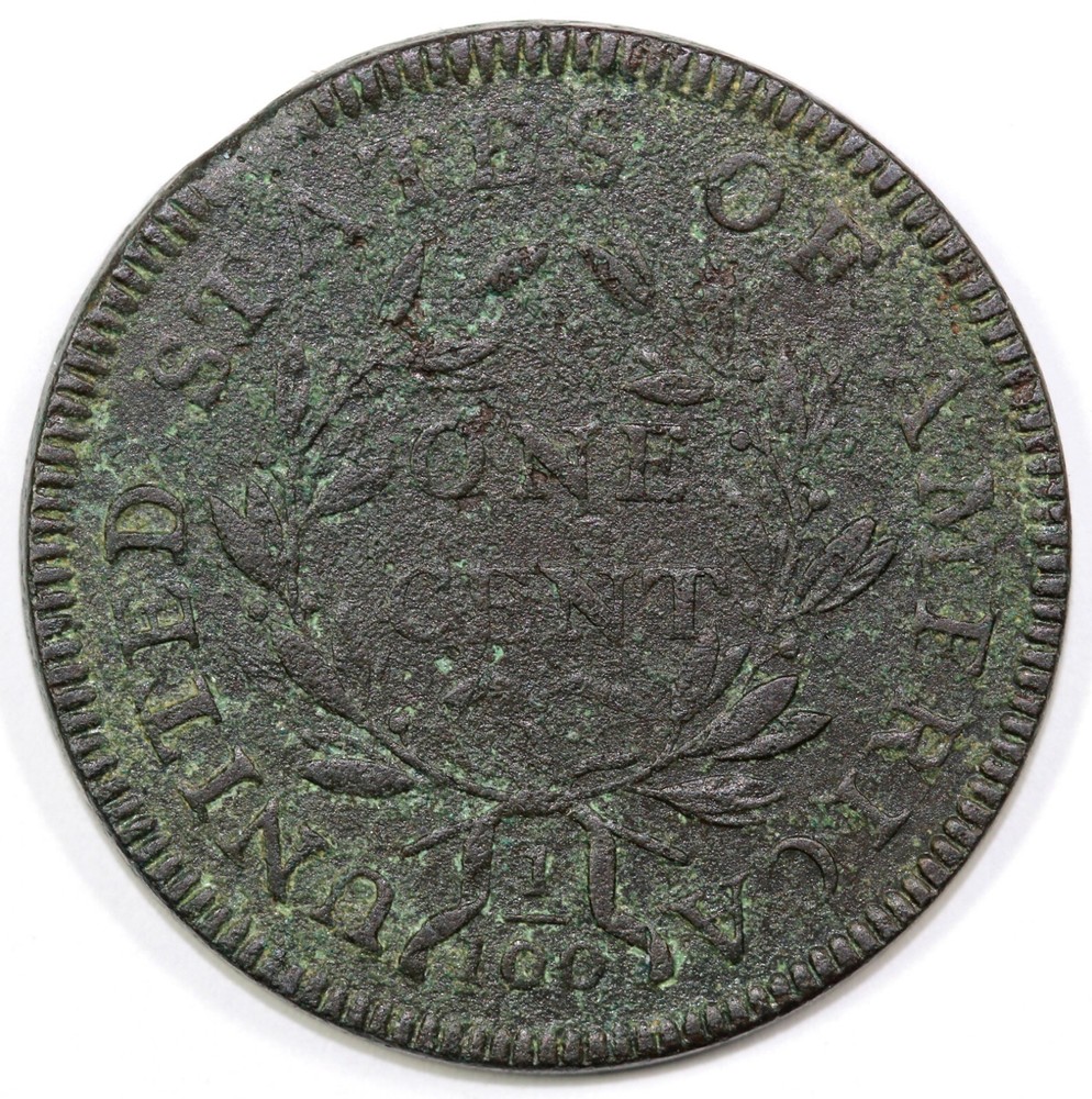 1797 1c S-122 Draped Bust Large Cent